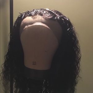 Lace front wig w/frontal